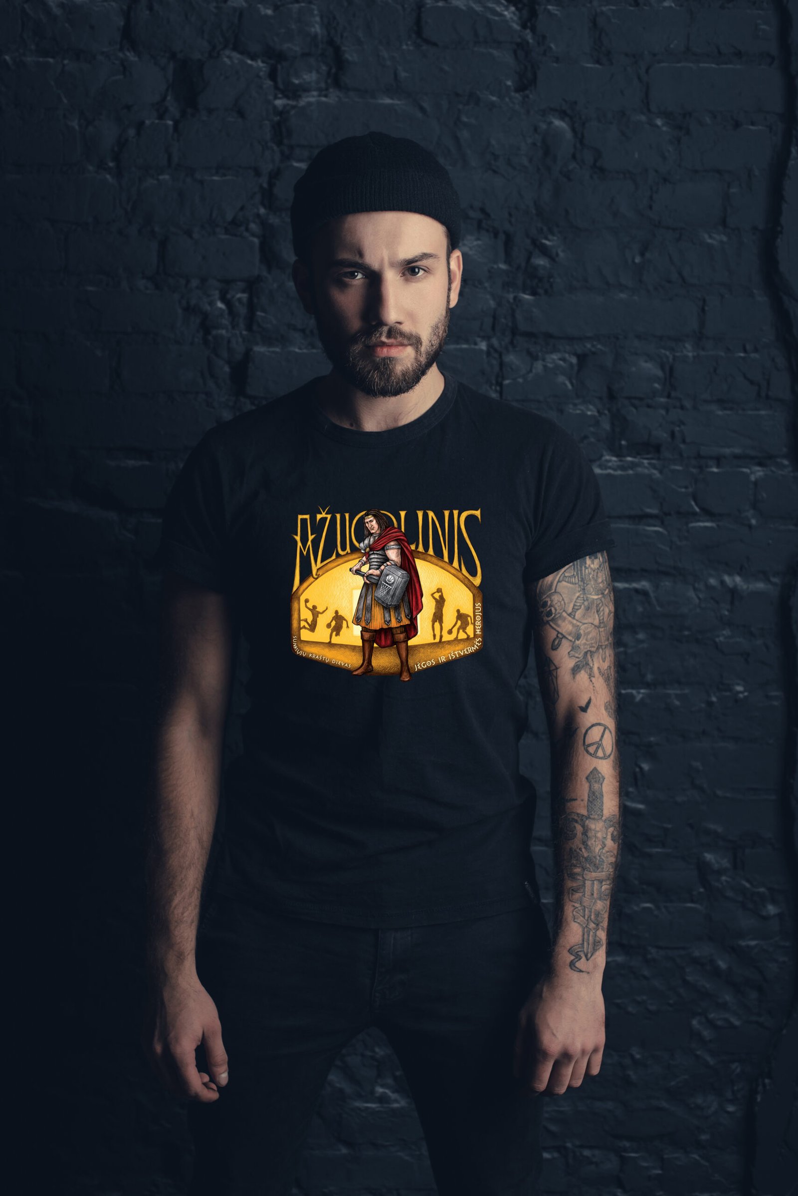 Marškinėliai „Ąžuolinis“. Krepšinio dievai