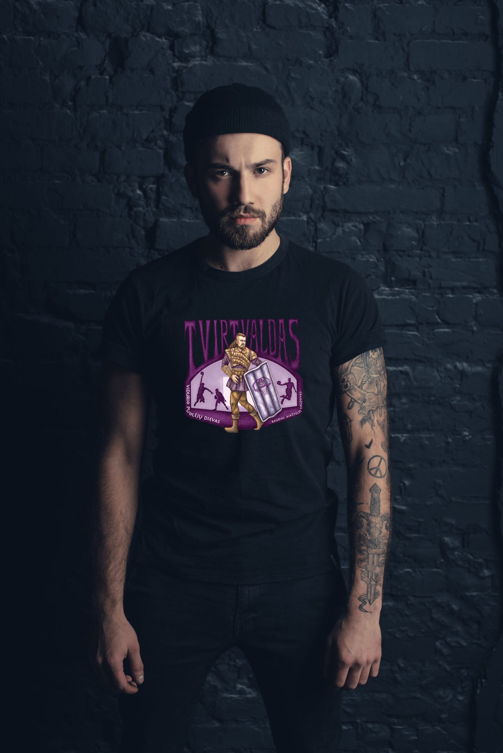 Marškinėliai „Tvirtvaldas“. Krepšinio dievai