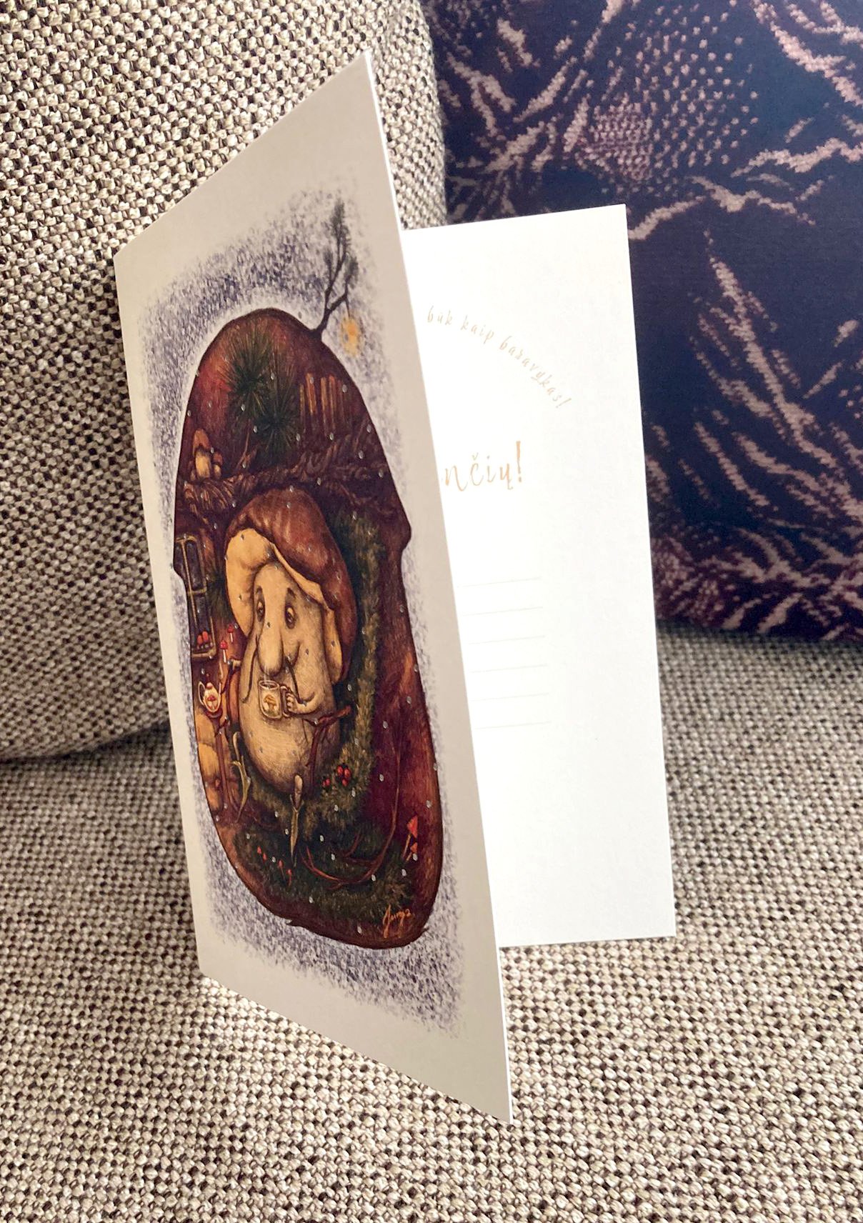 Atvirukas "Kalėdinis baravykas" - Image 6