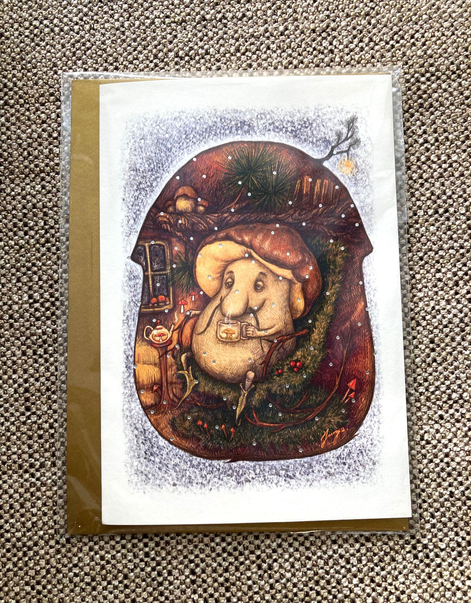 Atvirukas "Kalėdinis baravykas" - Image 8