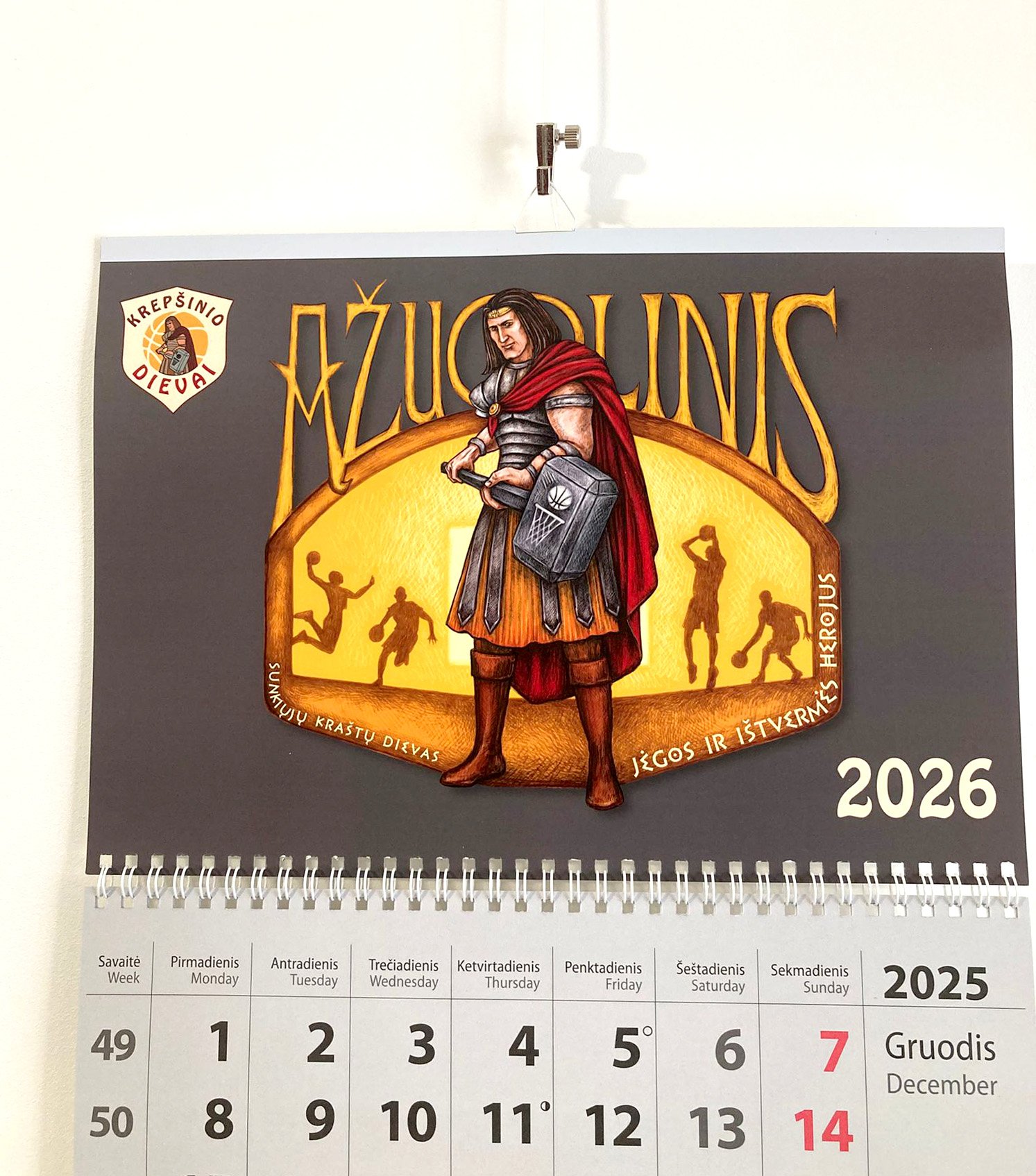 Kalendorius „Ąžuolinis“ - Image 3