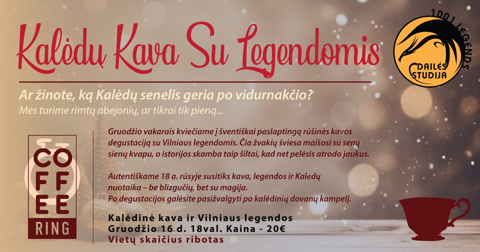 Kalėdų kava su legendomis
