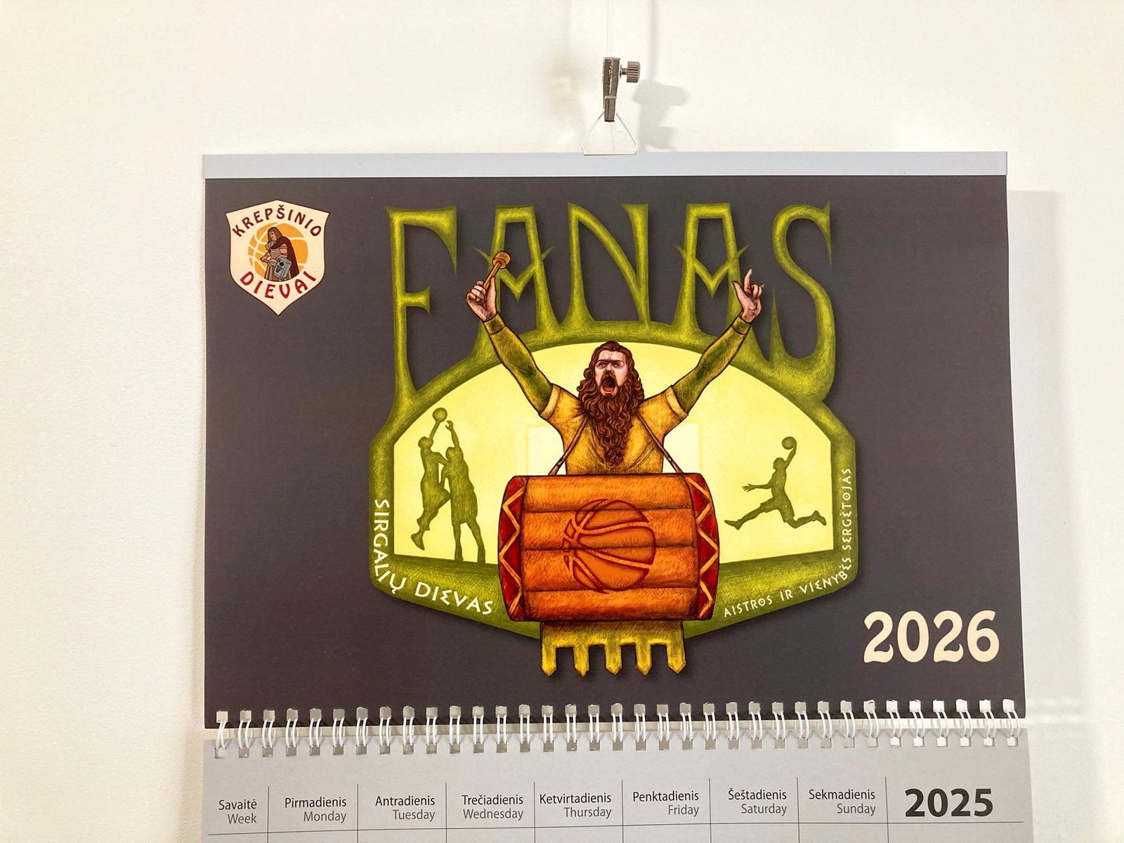 Kalendorius „Fanas“ - Image 3
