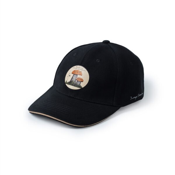 Kepuraitė "Raudonviršis", juoda