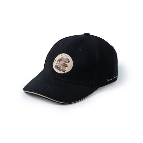 Kepuraitė "Tikrinis baravykas", juoda