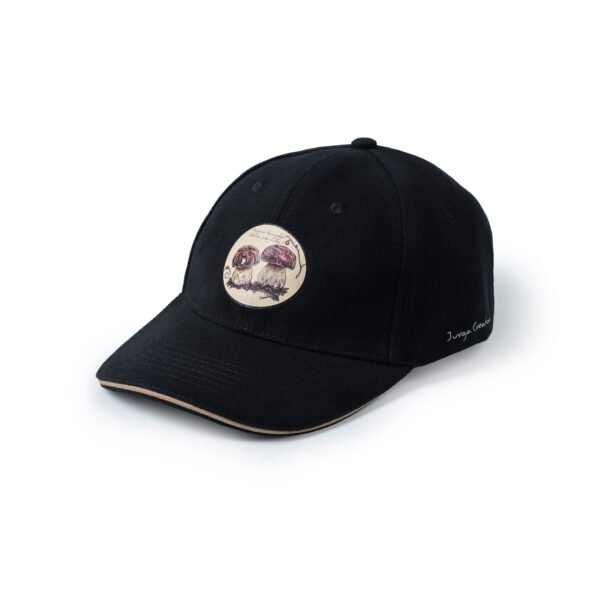 Kepuraitė "Pušyninis baravykas", juoda