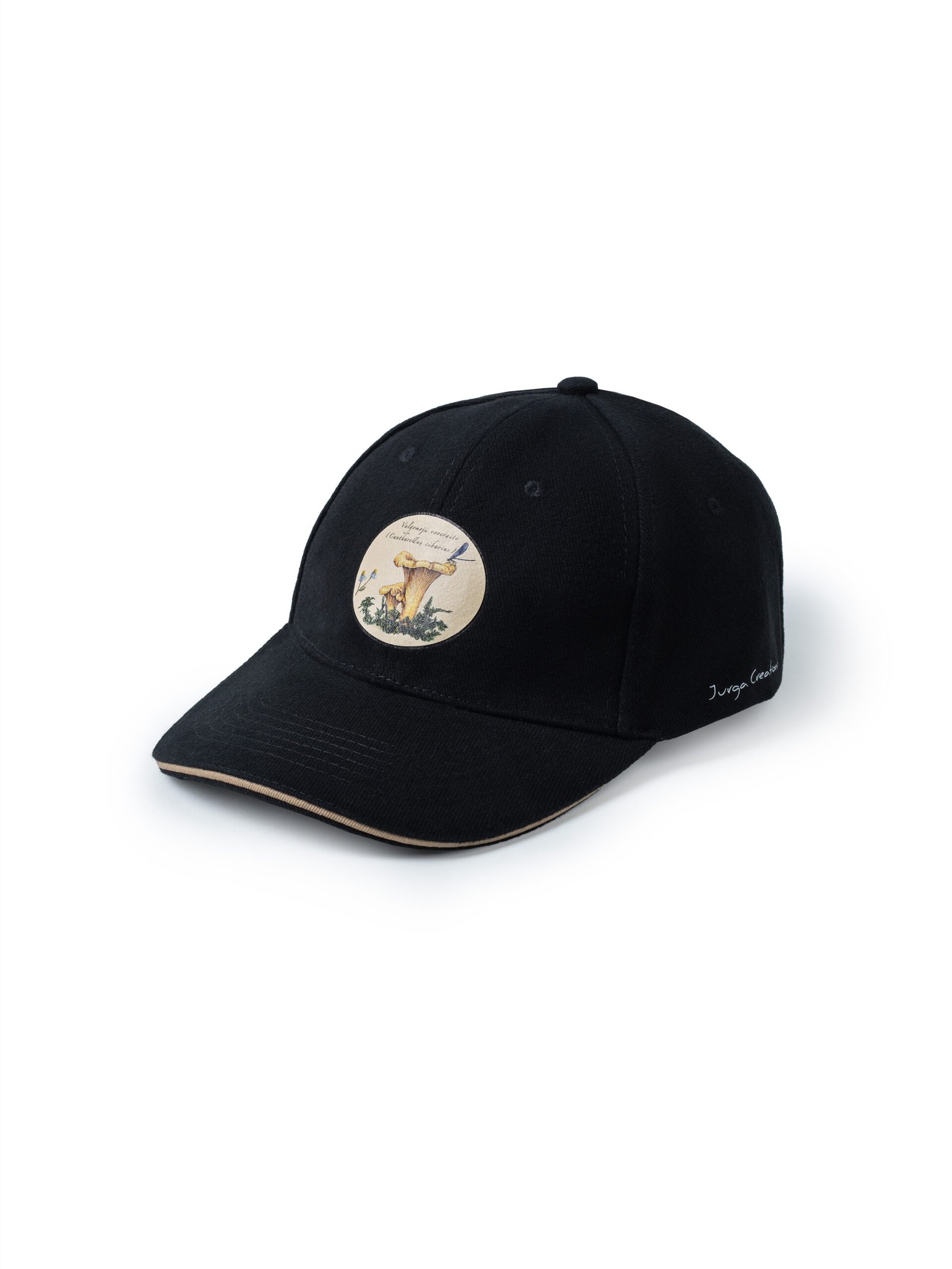 Kepuraitė "Voveruška", juoda